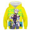 Cyberpunk Cyberpunk, Edge Walker Children's Hooded Sweater 3D Digital Printing Children's Jacket Men