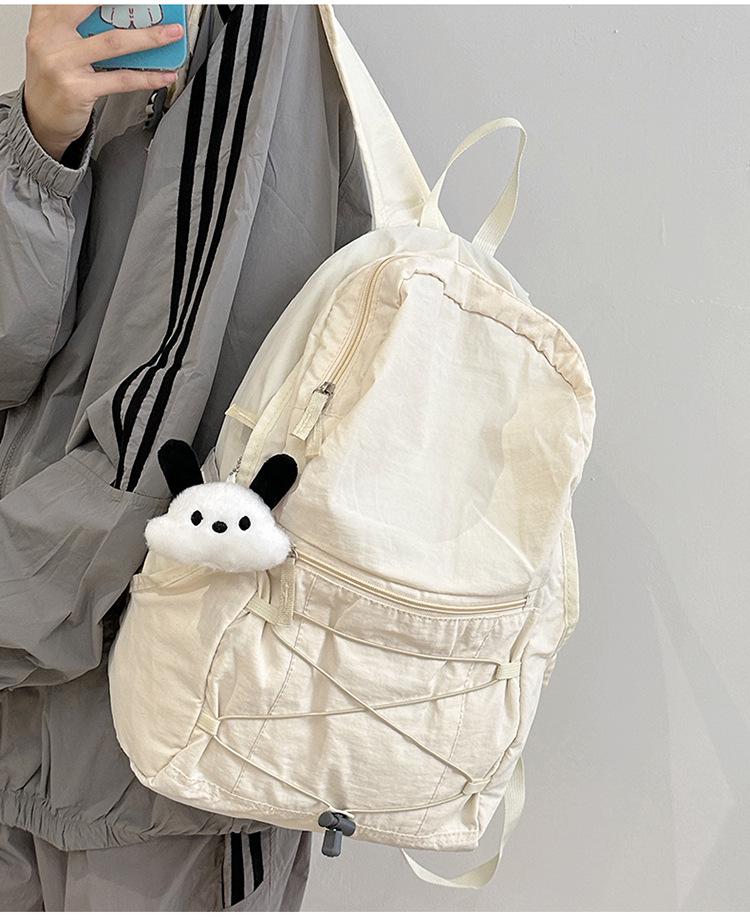 New Style Lightweight Backpack for Junior High Students - Unisex Double Shoulder Bag for Sports, Outdoor, and Mountaineering, Large Capacity.