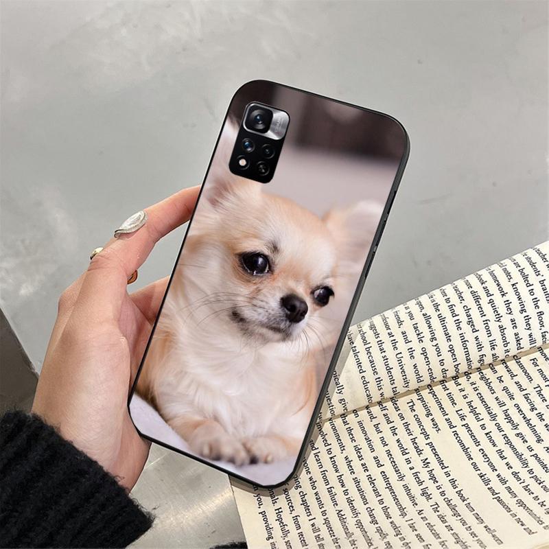 Pouzdro na telefon čivava Puppy Dog pro Xiaomi Redmi note 13 12 Pro 11S 11 10 Pro 10S 12S Redmi 10 9C 13C