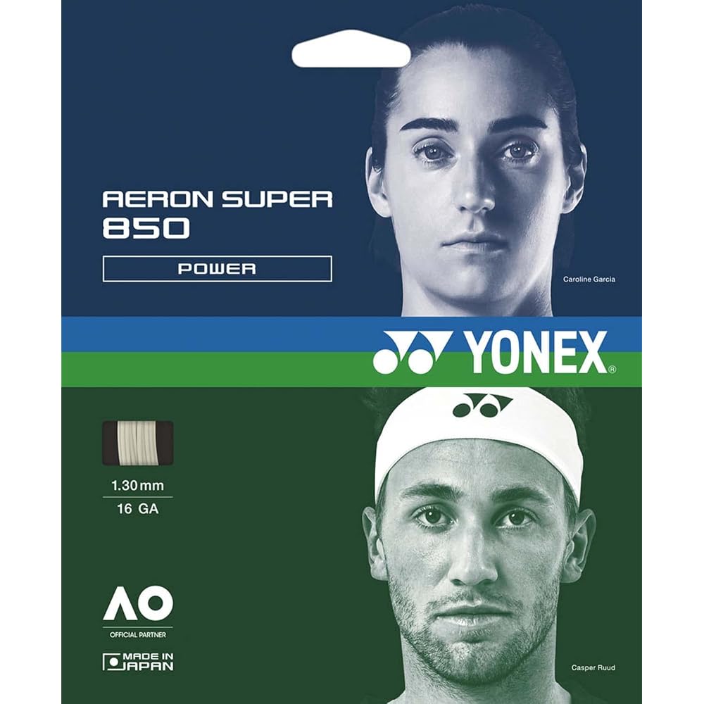 YONEX Aeron Super 850 Tennis Strings 1.30mm White