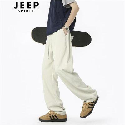 JEEP SPIRIT Men's Ice Silk Cooling Casual Pants
