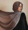 Fashion Strechy Cotton Jersey Hijab For Women Muslim Scarf Plain Long Shawls Islamic Turban Headbands Foulard New Headscarf Wrap