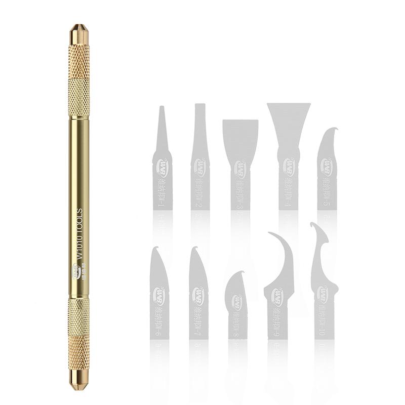 Multifunktions Flexibles Weiches Dünnes Klingen Reparaturmesser Für iPhone CPU PCB CHIP IC Kleber Entfernen Demontieren Nacharbeiten Klinge Handwerkzeug