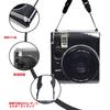 Protective Camera Case for Fujifilm Instax Mini 99 Instant Custom Fit PC Clear Case with Adjustable Shoulder Compact Carrying Storage Camera, Strap,