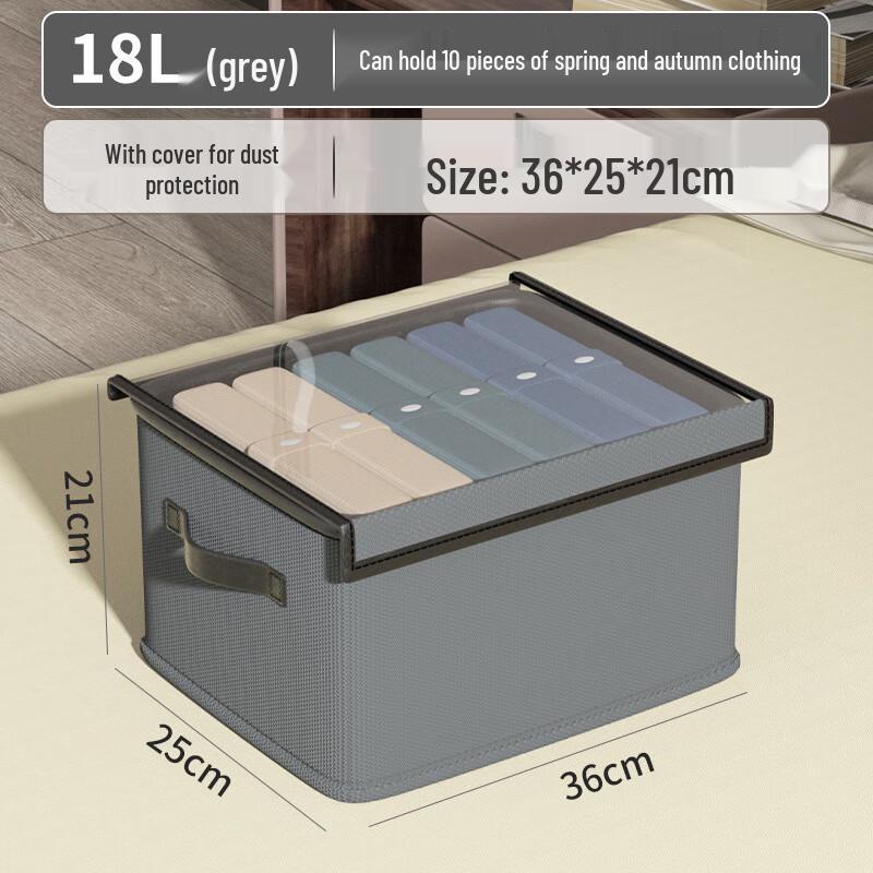 Miling Foldable Drawer Clothes Storage Box