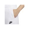 Nike Sportswear Club Fleece Solid Color Drawstring Wide Leg Sweatpants Women Bottoms White FB2728-100