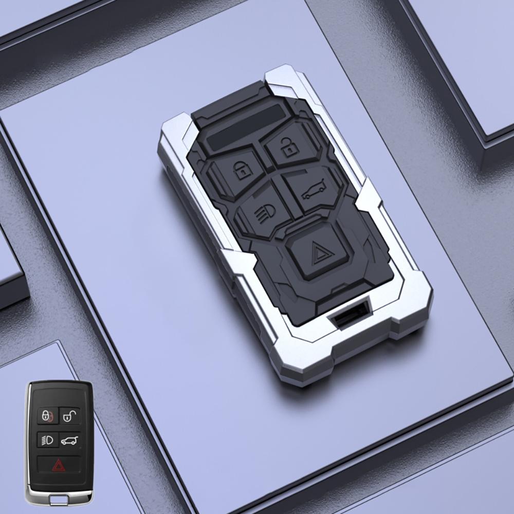 Zinc Alloy Car Key Case Cover Holder For Land Rover Range Rover Discovery 5 Sport For JAGUAR XE XF XJ F PACE Accessories