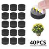 40Pcs Flower Plant Pot Feet Invisible Round Flowerpot Riser Stands Self-adhesive Non-slip Heavy Duty Flower Pot Pad for Balcony