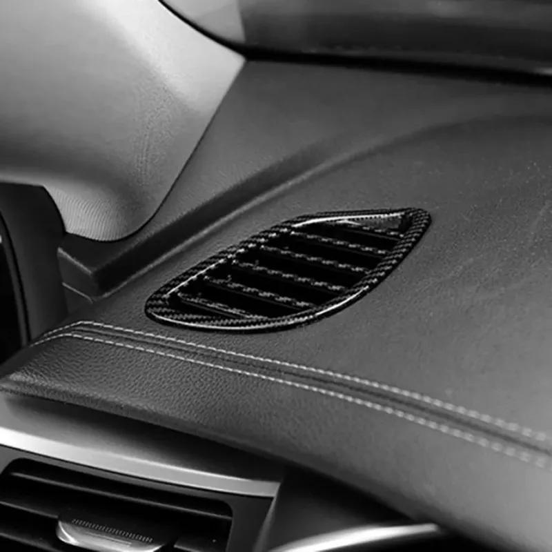 For Genesis G70 Car Trument Dashboard Air Outlet Decorative Frame Front Air Vent Cover Interior Strip Interior Accessories