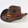 Best-selling Western Cowboy Hats for Men and Women, Fashionable Sunshade Straw Hats, Classic Outdoor Western Cowboy Hats
