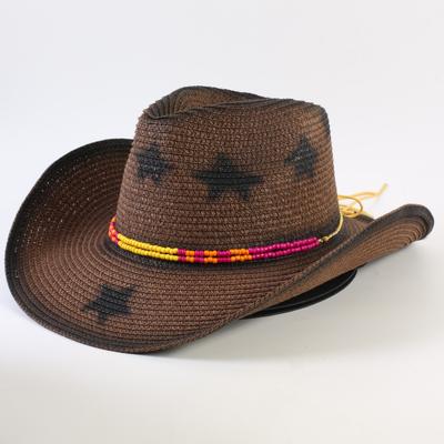 Best-selling Western Cowboy Hats for Men and Women, Fashionable Sunshade Straw Hats, Classic Outdoor Western Cowboy Hats