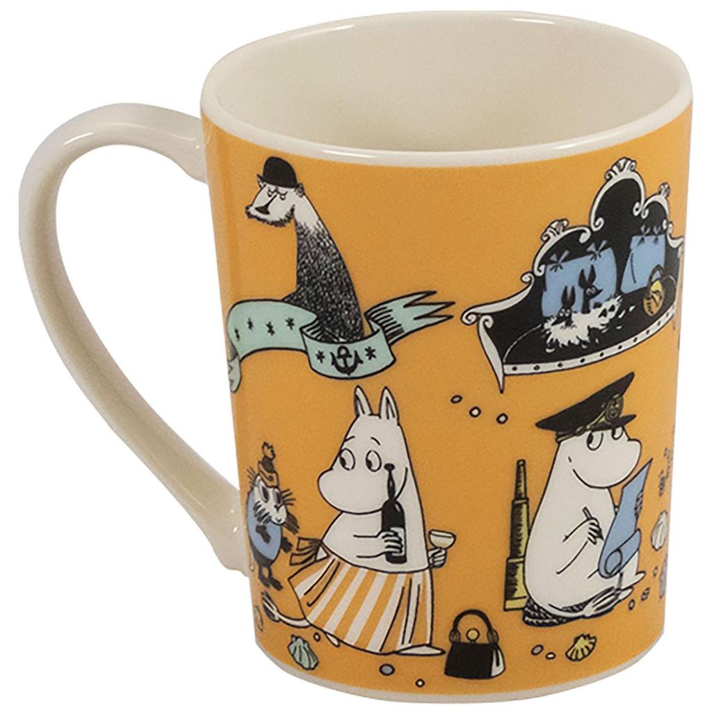 MOOMIN 2024 Years Moomin Goes To the Made In Mug, Approx. 350ml, Sea, Japan, MM2024-11