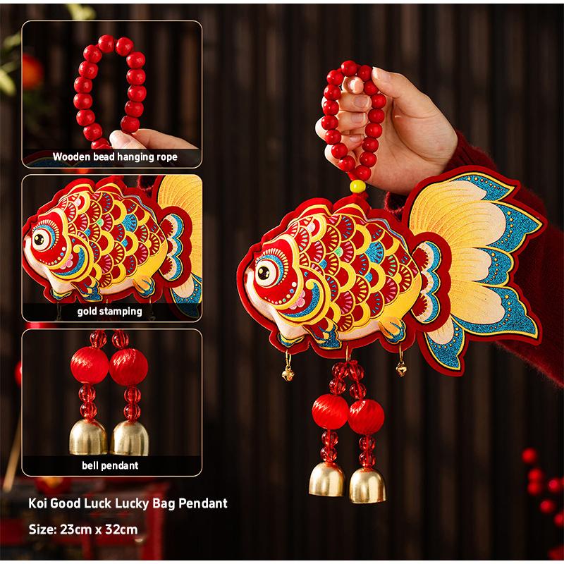 Chinese New Year Decorations 2026 Horse Door Pendant Tet Decoration Indoor Living Room Wall Ornament Spring Festival Supplies