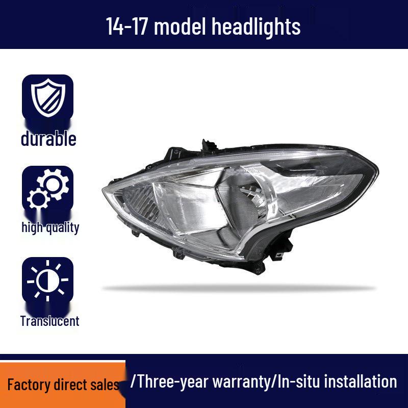 11-17 Dongfeng Sunny Scheinwerferglas-Baugruppe mit integriertem LED-Fern-/Abblendlicht