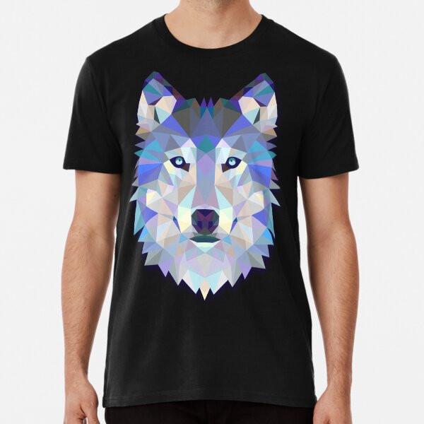 Cool Colorful Wolf S to 5XL Made in the AU/USA T-Shirt