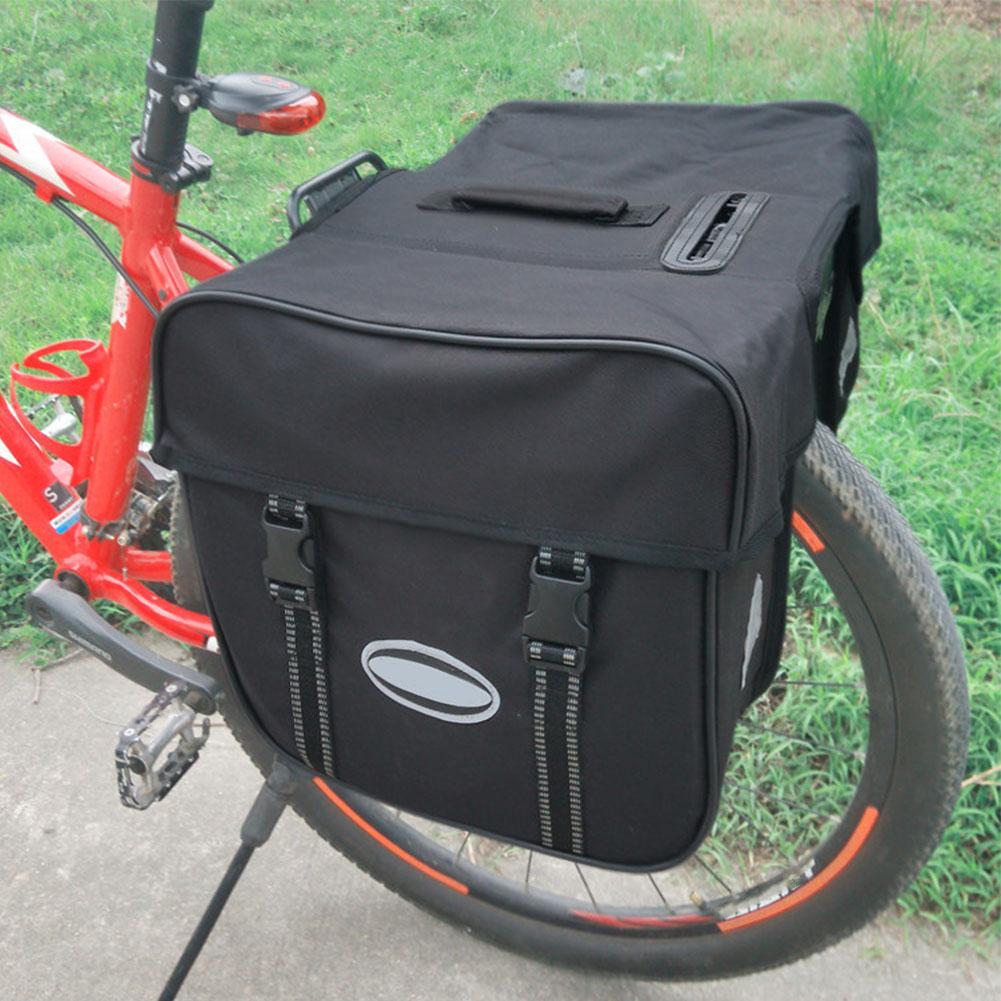 Wasserdichte Outdoor Fahrrad Fahrrad Hinterradsitz Heck Gepäckträger Tasche Trunk Reise Doppelpacktasche