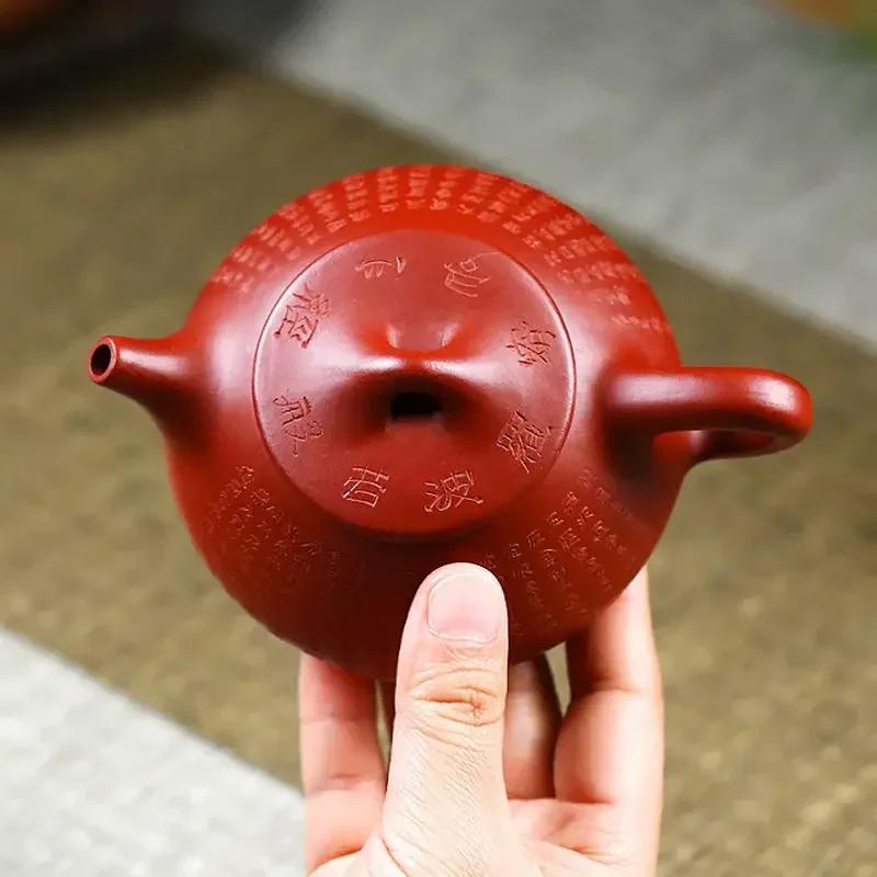 200ml Chinese Yixing Clay Tea Pot Kungfu Hand Made Pot Dahongpao Mud Tea Set Teapots Clay Kettle