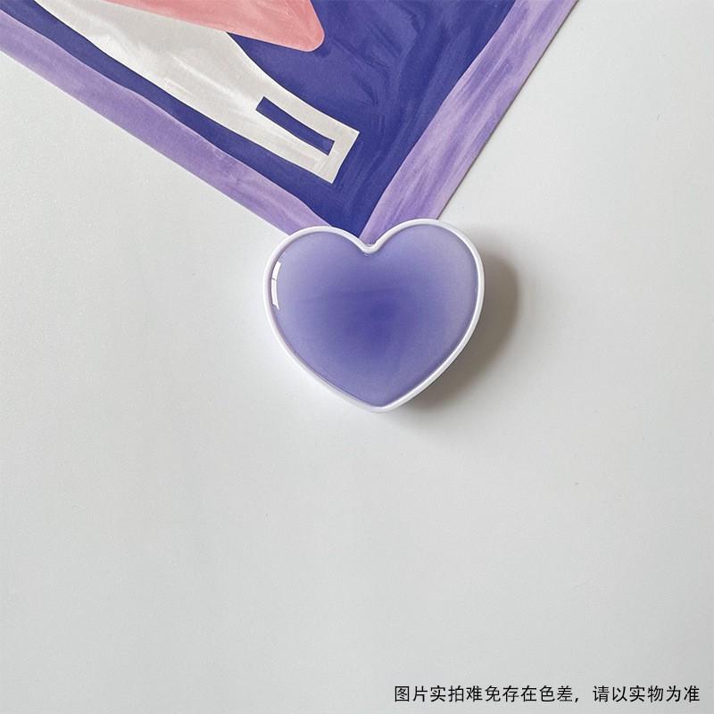 

Airbag Holder Ins Creative Heart Gradient Color Lazy Desktop Extendable Phone Small Gift Wholesale