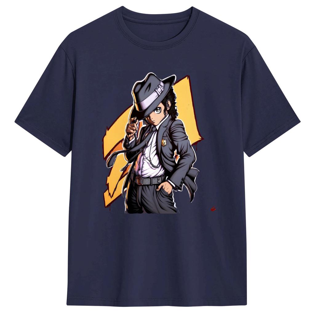 MMichael JJackson the king of pop TShirt Summer Cotton T Shirts For Unisex Casual Tshirt Short Sleeve Y2K Funny Top Tees