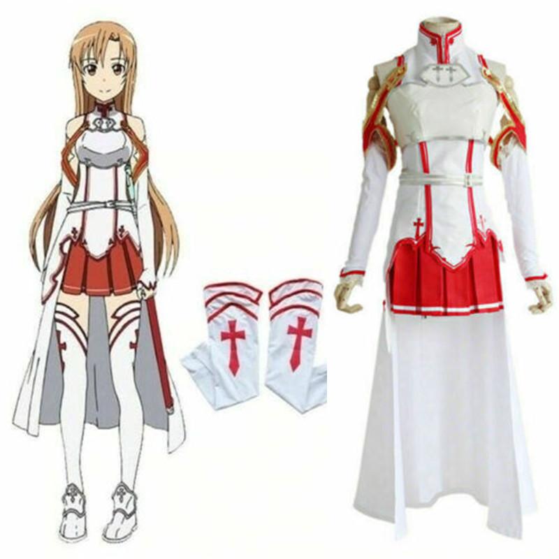 Online Art Sword Sao Alicization Asunayuuki Cosplay Costume Uniform Outfit Dress