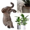 Niedliche kletternde Elefantenfiguren Kreative niedliche Elefantendekorationen Elefanten-Pflanztopf-Dekor für Balkon Terrasse Rasen Hof