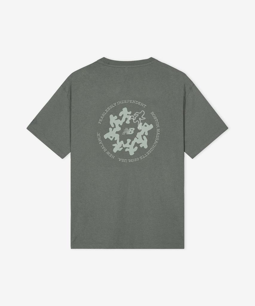 Nyuballanseu Nbneg25413 / Uni Rc Frozen Run & Nova Short Sleeve T-Shirt (Khaki)