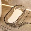 Lightweight Soap Dish Box Durable Plastic Draining Basket Shower Soap Holder  Bedroom Decoration