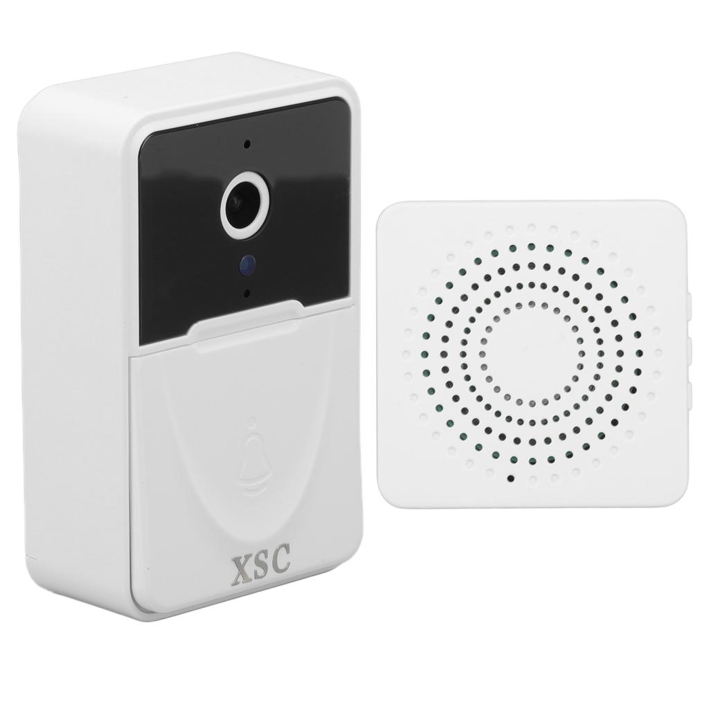 Wireless Doorbell Camera ABS 1000mah WiFi Smart Video Voice Monitoring Remote Control Doorbell with