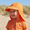 Panama Cap Breathable Bucket Hat Solid Color Children's Visor Hat Solid Color Sunshade Hat  Boy