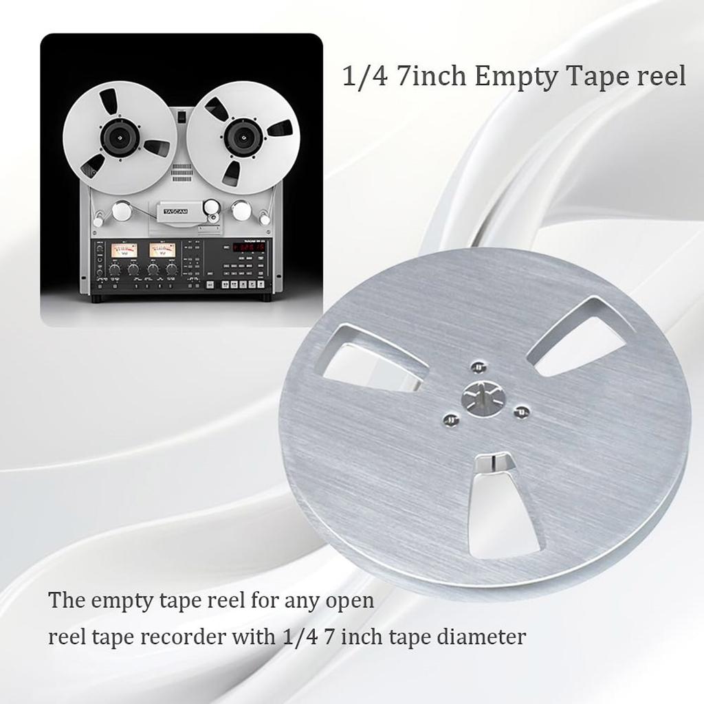 Professional 7 Inches Aluminum Tape Transport Reels Engineered For Precise Fitments In Recording Studio Gear