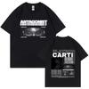 Rapper Playboi Carti Antagonist Tour Tshirt 2023 Concert Fans T Shirt Unisexs Fashion Hip Hop Short Sleeve Oversized Tshirts