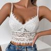 Sommer Bestseller: Europäischer & Amerikanischer Stil Spitze Besatz Ausgeschnitten Dünne Tasse Weste Sexy Dessous
