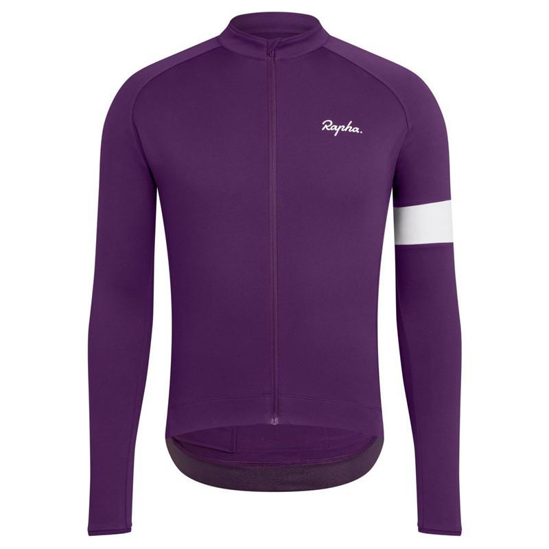 Unisex Thermal Fleece Cycling Jersey Long