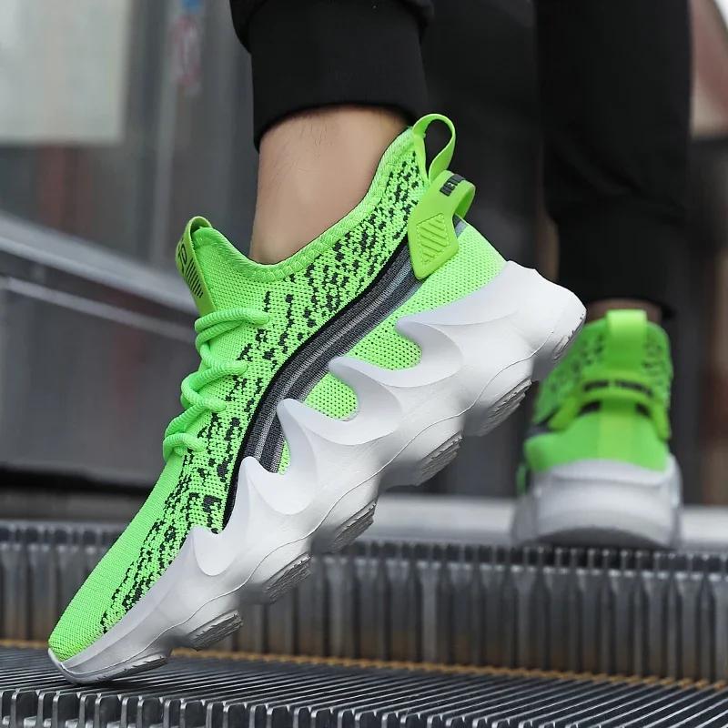 Herrenschuhe Sneakers Herrentennis Luxusschuhe Herren Casual Trainer Race Atmungsaktive modische Halbschuhe Laufschuhe für Männer