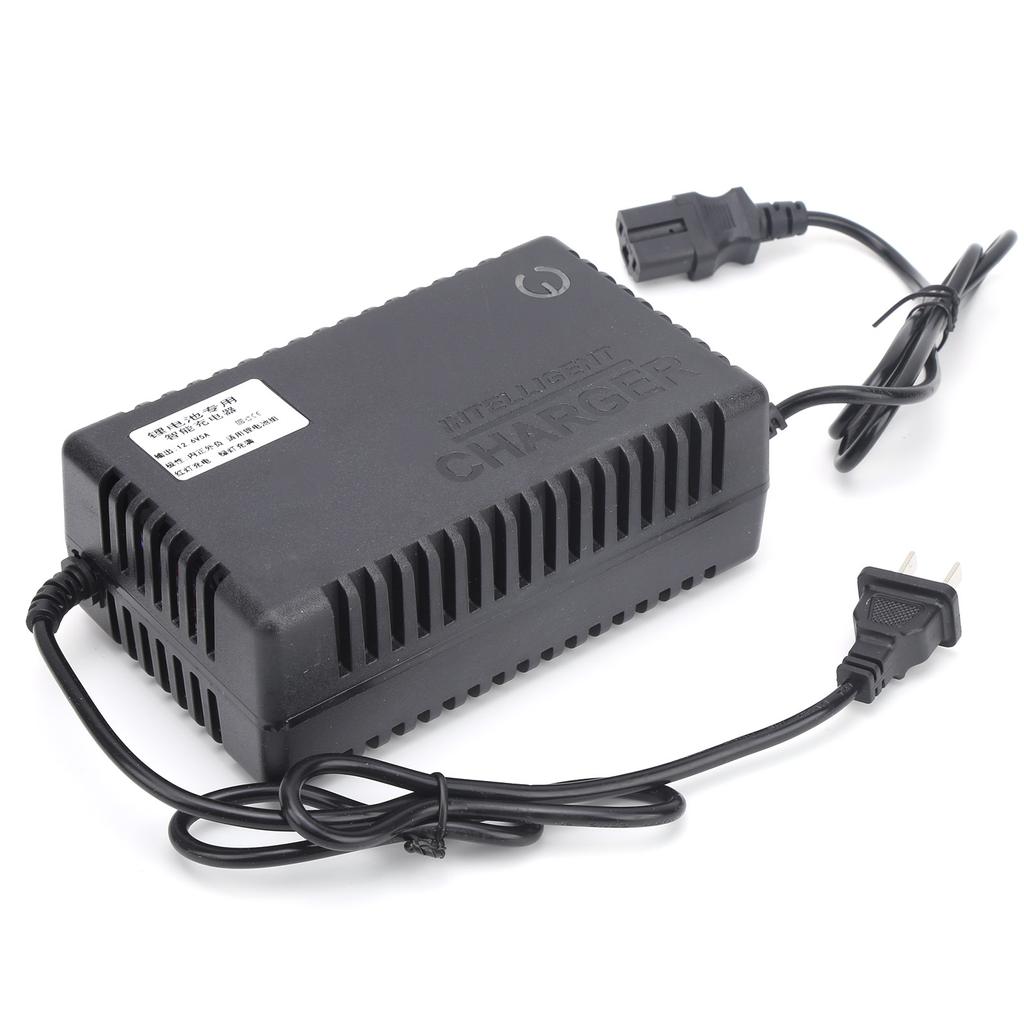 Intelligent Lithium Battery Charger 12.6V 5A Output Charging Adapter for Electric Bike