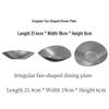 Retro Stainless Steel Bowl & Plate Set - Stylish Tableware for Home & Outdoor Use