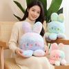 Peluche Octopode Lapin Réversible 20cm Peluche Cartoon Animal Mignon Cadeau d'Anniversaire