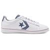 Converse Cons Pro Leather Lightweight Low Top Skate Shoes Unisex Sneakers White Blue 168787C