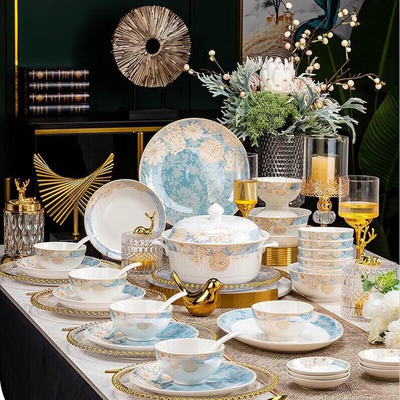 Wanxiang Jingdezhen Ceramic Dinnerware Set