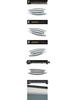 Borui GC9/18 Rain Deflector with 3D Stainless Steel Decorative Strip