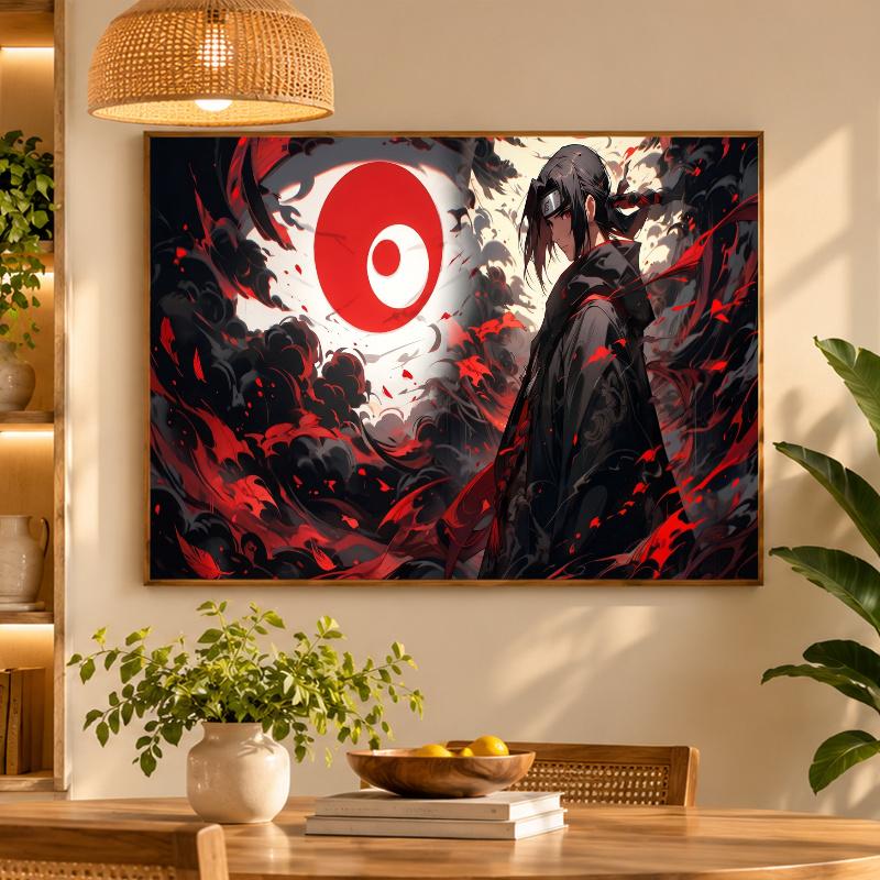 5D Diamond Painting Itachi Uchiha DIY Full Drill Diamond Art Kit Home Decoration