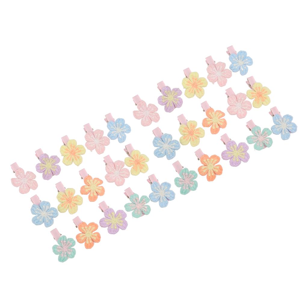 30 Stück Hundehaarschleifen Blumen Topknot Hund Kopfschmuck Topknot Stilvolle Haustierpflege-Accessoires für Welpen Katzen