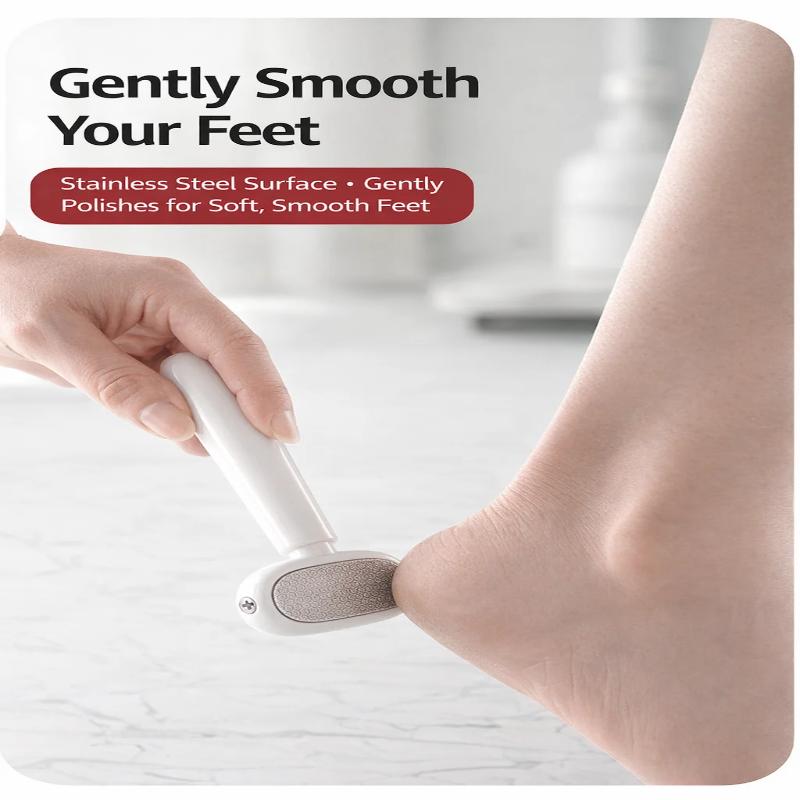 Lima de Pies de Doble Cara para Eliminar Callos Herramienta Profesional de Pedicura para Exfoliación de Piel Muerta y Talones Duros Uso en Casa