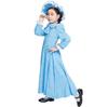 Middle class, large class, dress with hat beach skirt, European and American girls' clothing, kindergarten children's school performance clothes