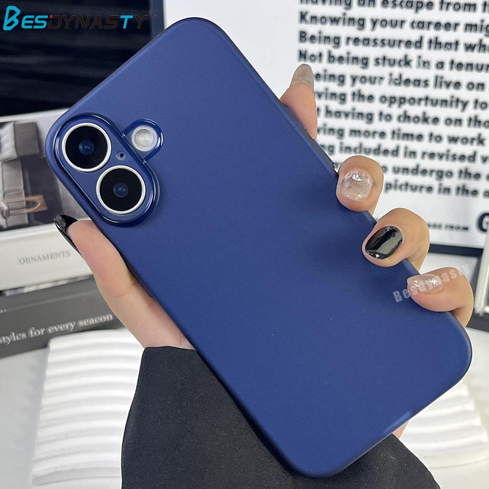 0.3mm Ultra Thin Matte Armor Translucent Case For iphone 16 Pro Max 16 Pro TPU Silicone Soft Cover 16 Color Funda 16 Plus
