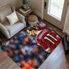 Ibrahimovic's Milan Jersey Floor Mat Suitable for Dormitory Hallway Decorate Room Foyer Anti-slip Rug Decorate Offices Perfect Gift for Women/Men