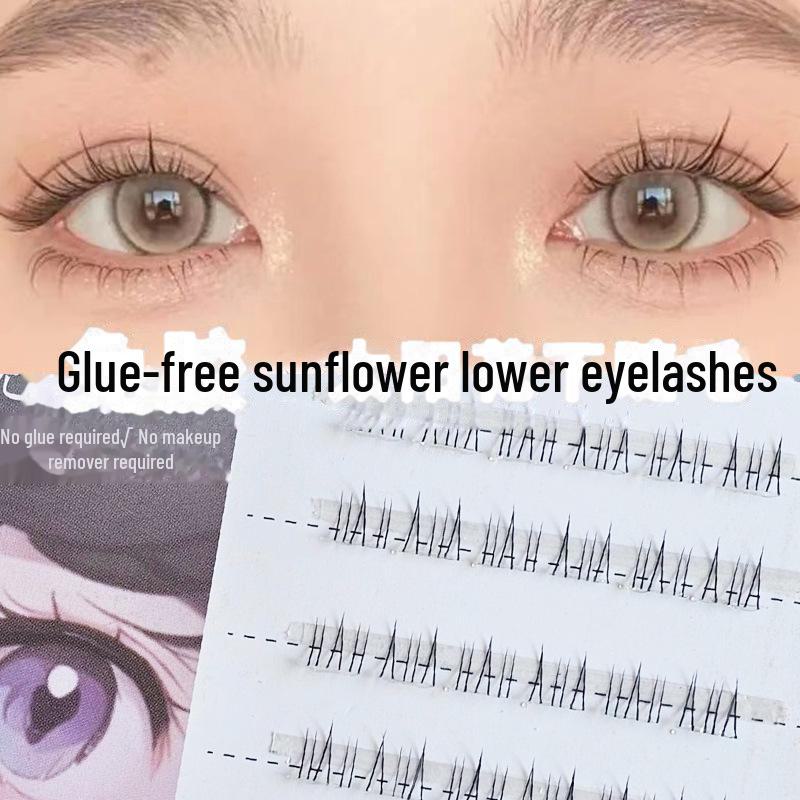 North Star High-Capacity Nude Makeup Lazy Segmented Self-Grafting Adhesive-Free Natural-Look Eyelashes