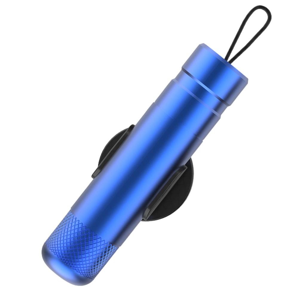 Seatbelt Cutter Keychain Glass Breaker Hammer Aluminum Alloy Small Rescue Hammer Portable Finger-Proof Car Emergency Escape Tool