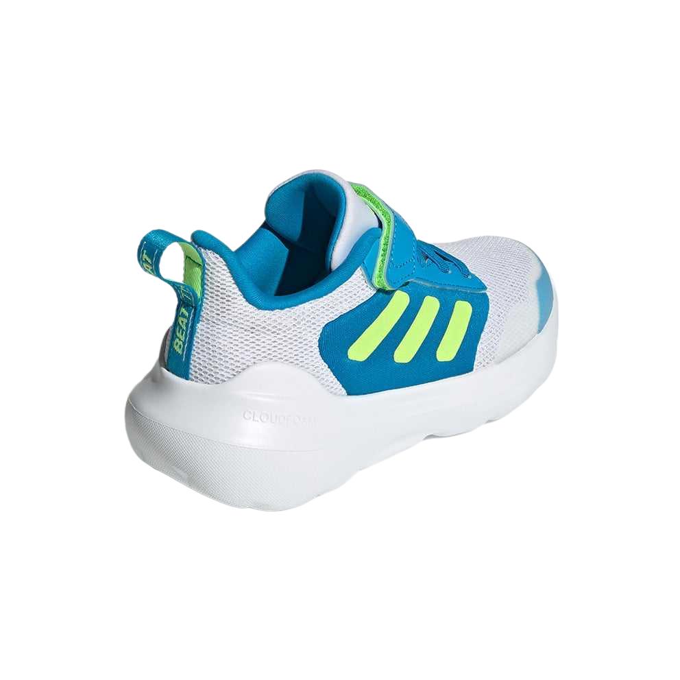 Adidas Tensaur Run 3.0 Synthetic Leather Comfortable Fashion Versatile Trendy Low-Top Kids Training Shoes Kids Training Shoes Gray Blue Yellow JQ4850
