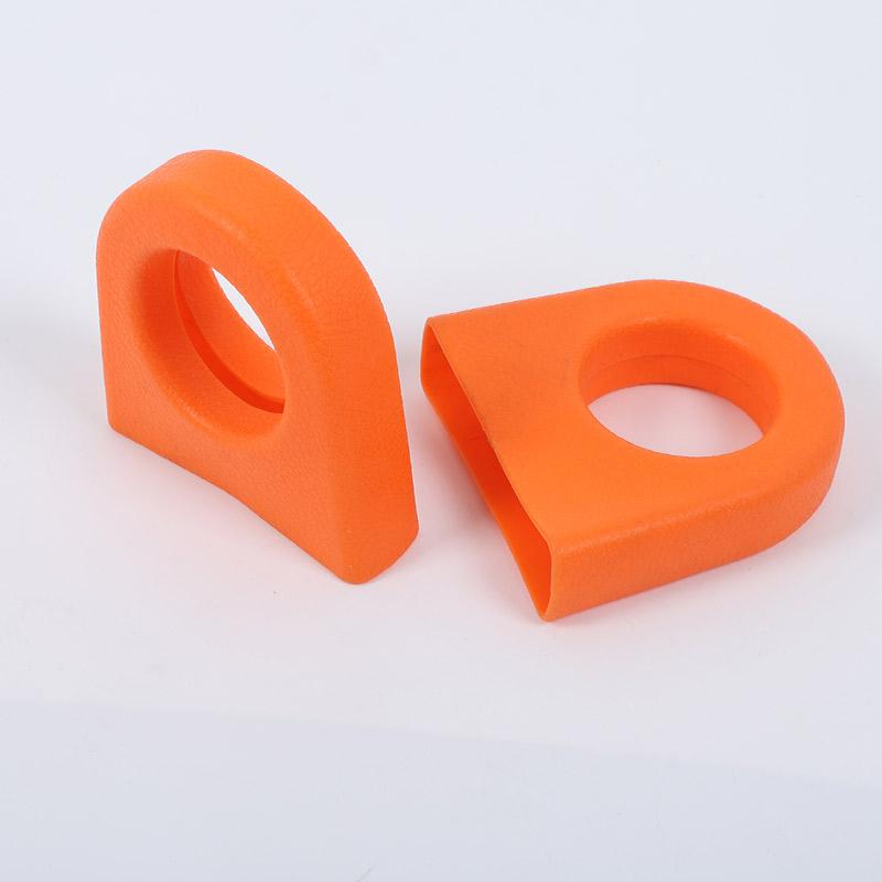 For Land Rover Defender 110 2020-2026 TPE Car Iron Tow Hook Rescue Rear Trailer Hook Protective Decorative Accessories